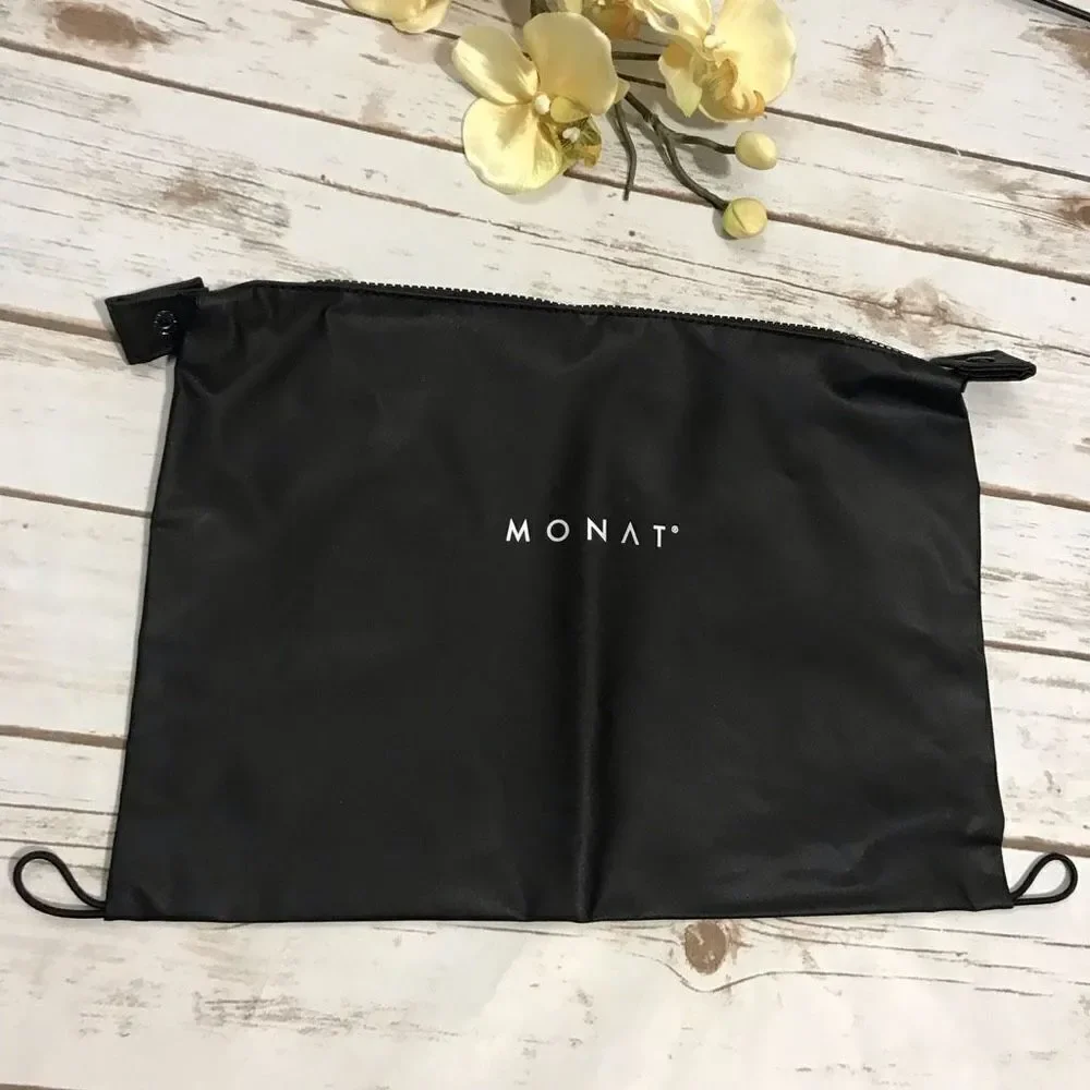 d‎ Monat Black  Pouch Bag makeup bag wet bag swim
